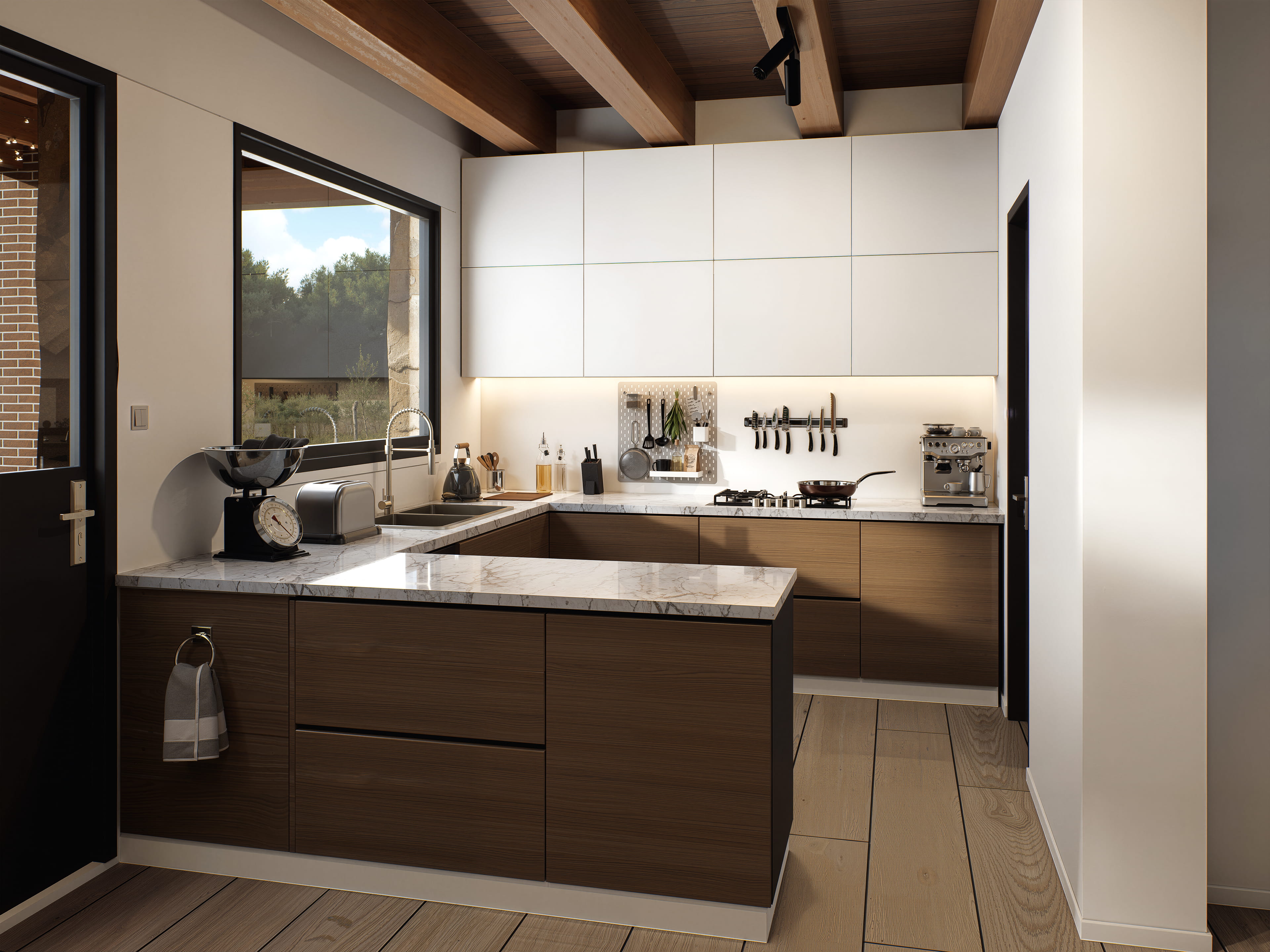 Villa España kitchen